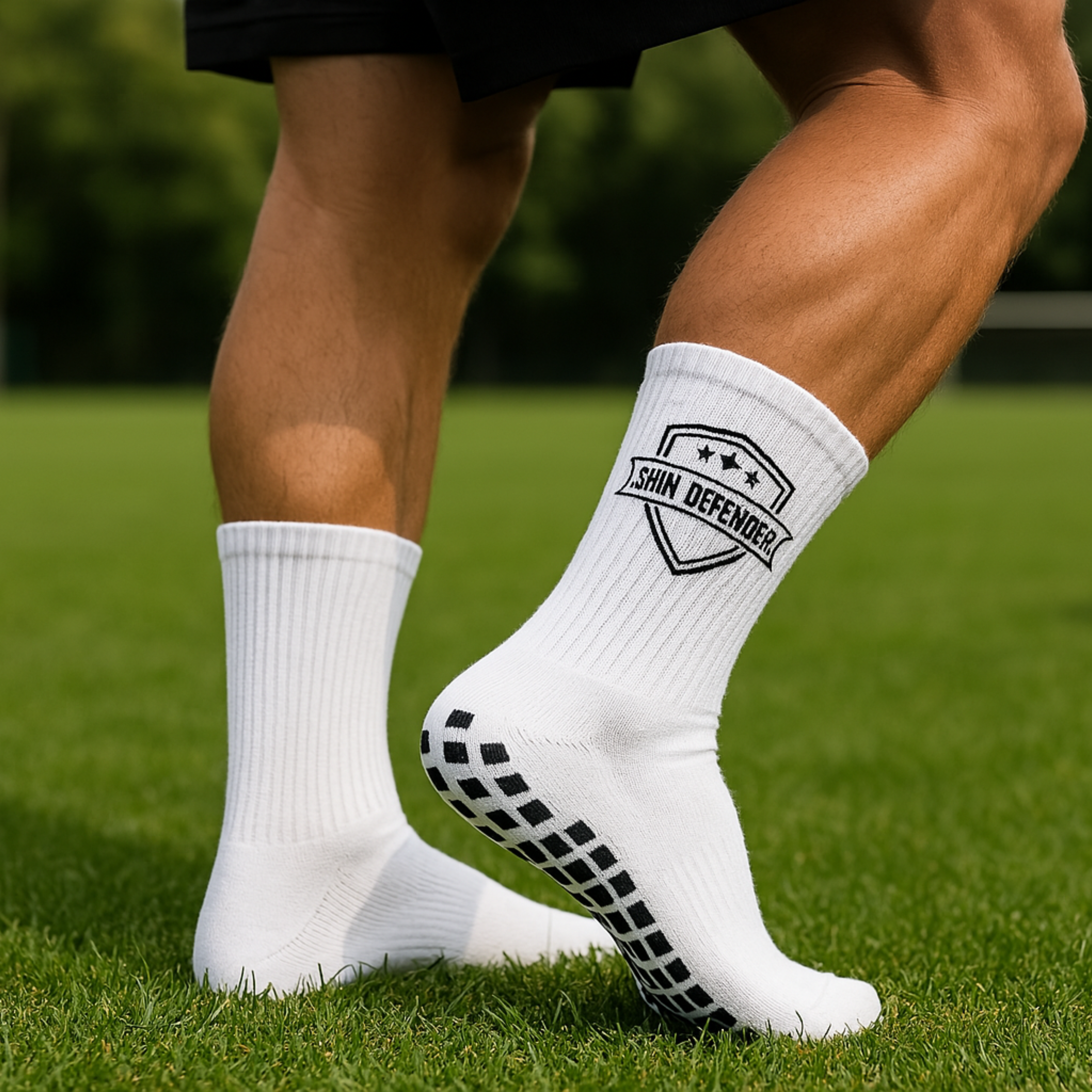 ShinDefender Grip Socks